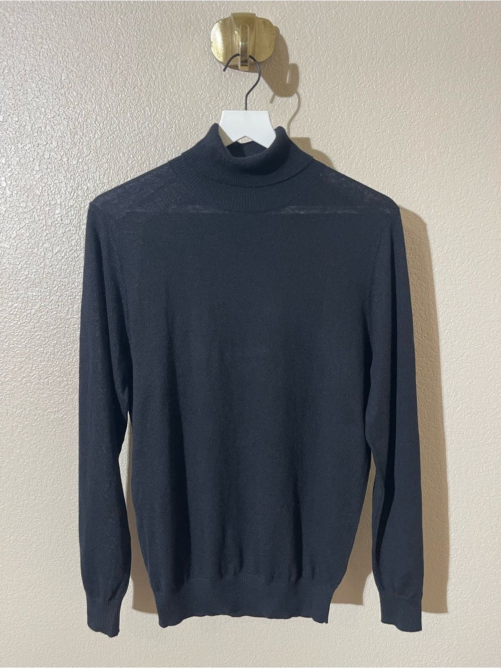 Suitsupply Black Turtleneck Sweater